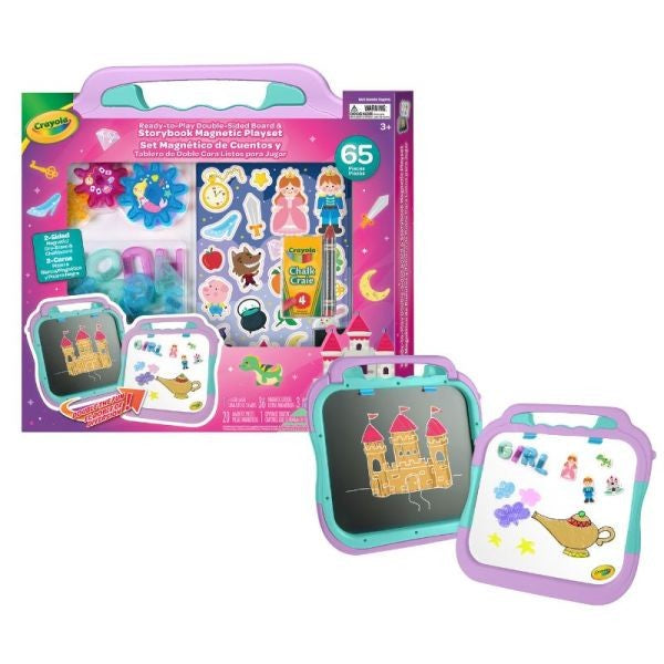 Grow'n up Crayola Ready-to-Play Storybook Magnetic Playset
