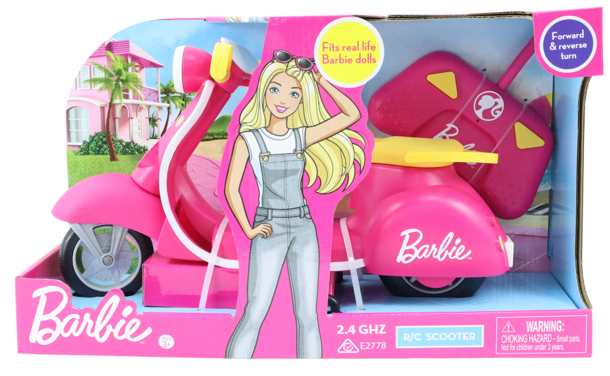 BARBIE RC SCOOTER