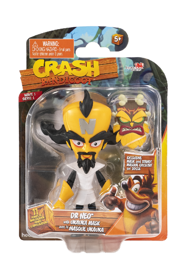 Crash Bandicoot 4.5" Action Figure Asst - Dr Neo