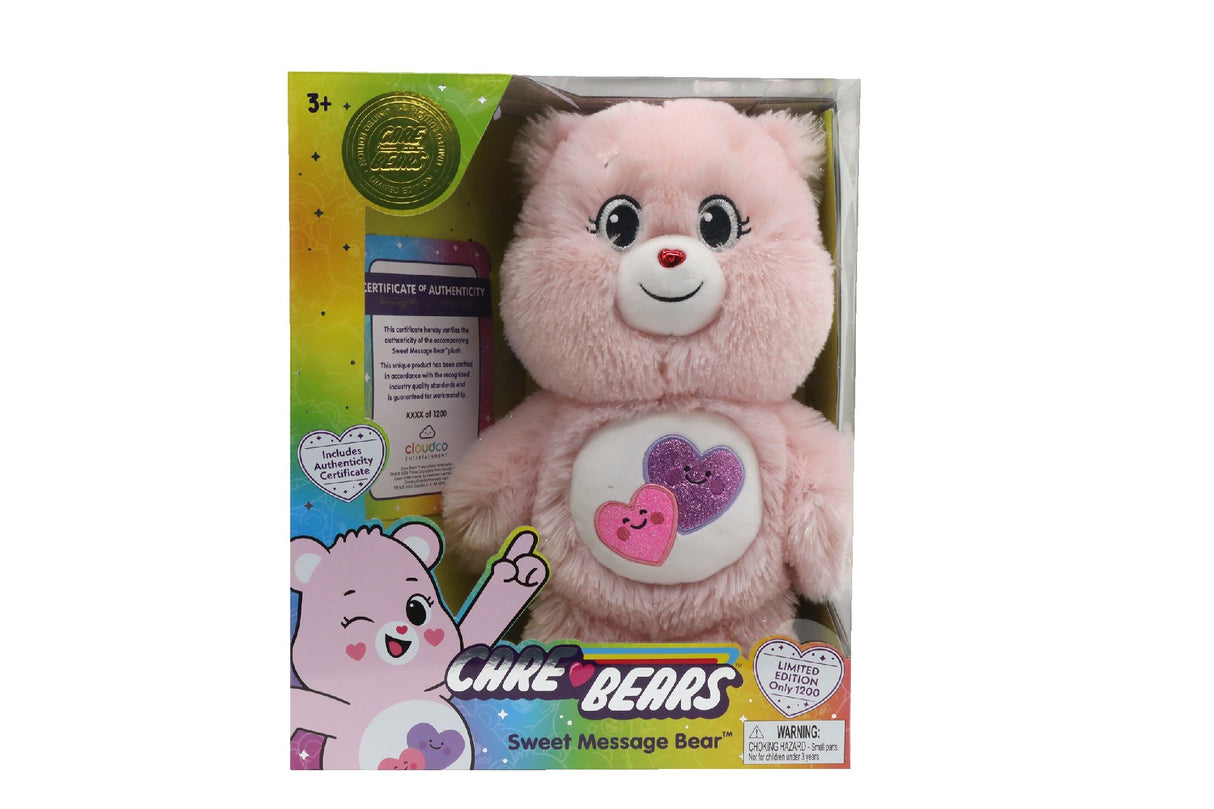 Care Bears 14" LE Sweet Messages Bear