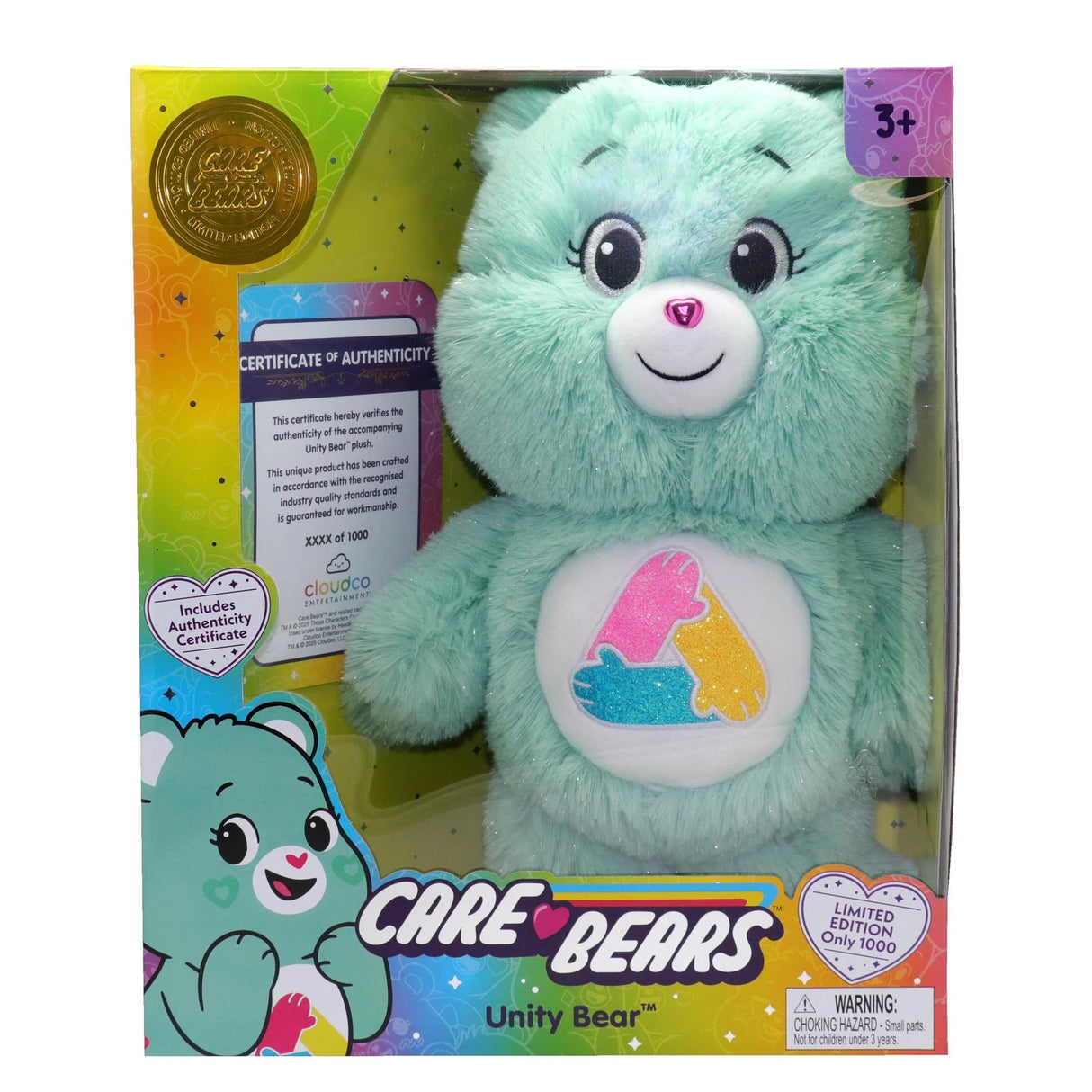 Care Bears 14" Limited Edition Unity Bear