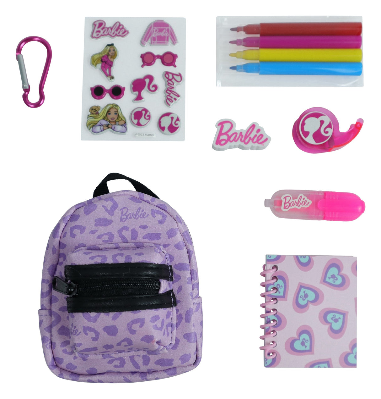 Barbie Mini Back Pack Activity Kit - Purple