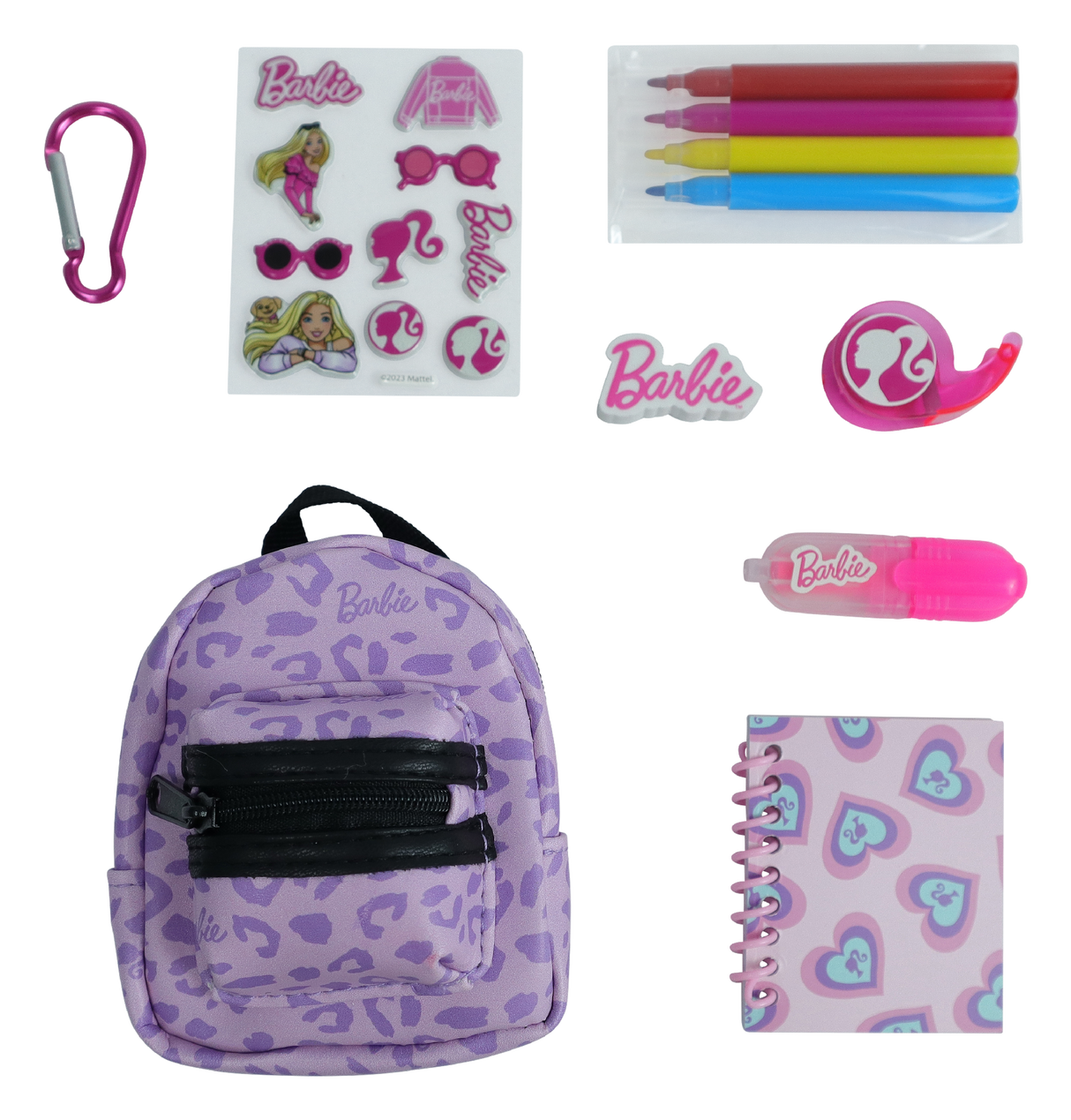 Barbie Mini Back Pack Activity Kit - Purple