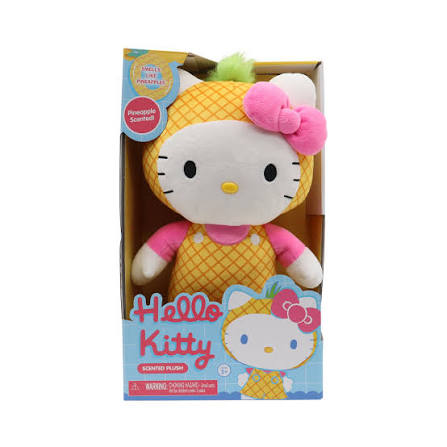 Hello Kitty Pineapple Scented Medium Plush