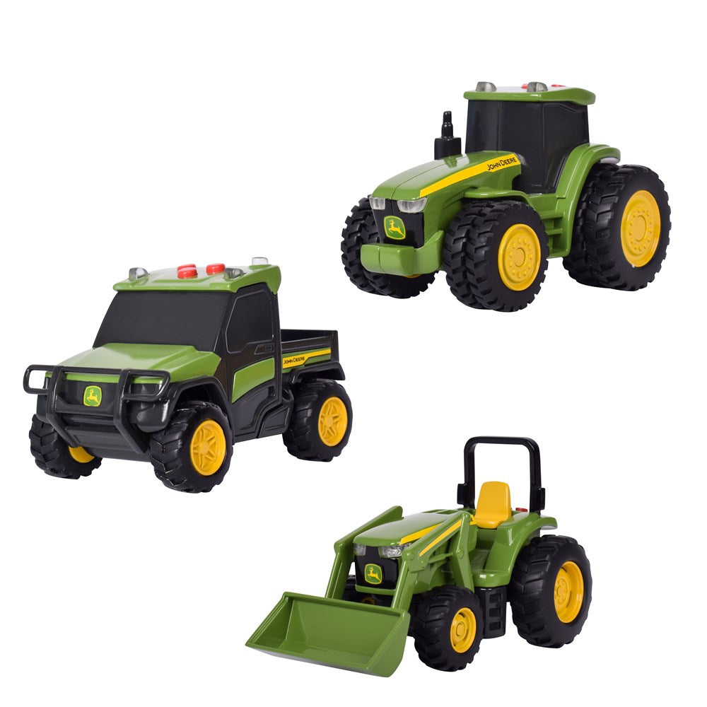 John Deere lights & Sounds Mini Tractor 3 Pack