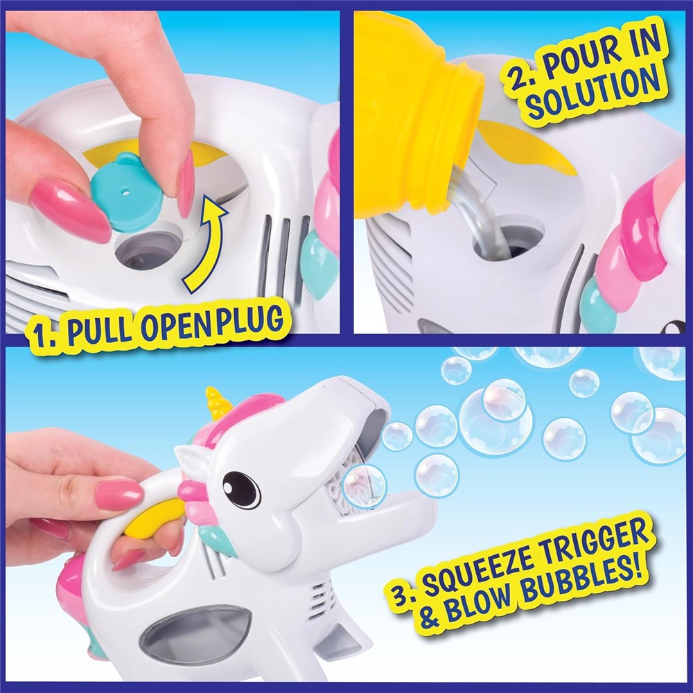 Maxx Bubbles Handheld Unicorn Bubbler