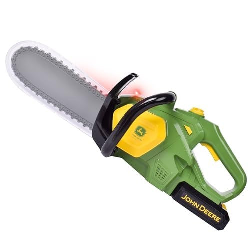John Deere Motorised Bubble and Fun Chainsaw
