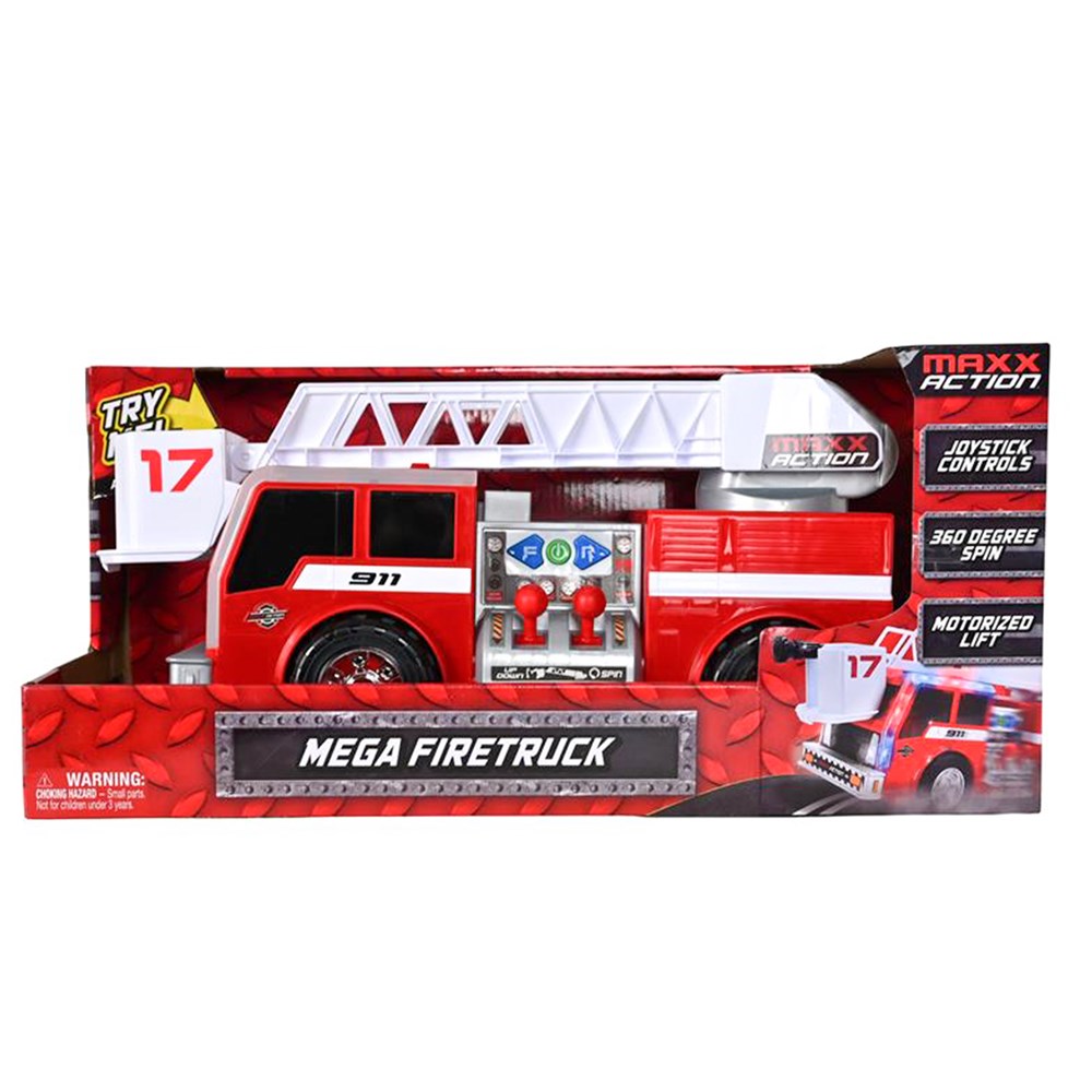 Maxx Action Motorised 2-In-1 Fire Truck