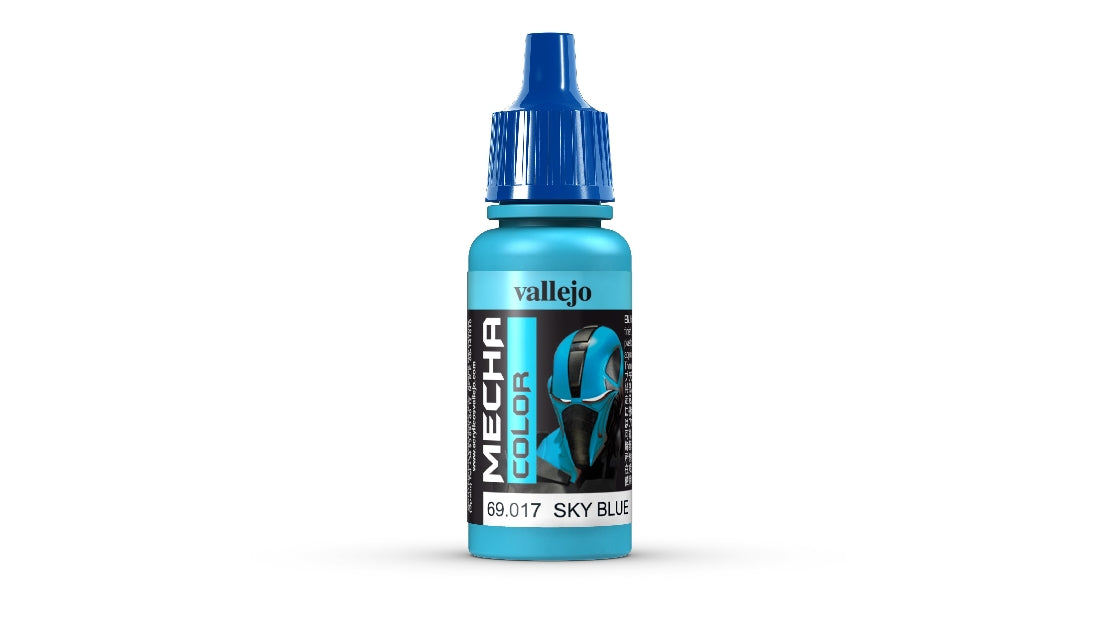 Vallejo Mecha Colour Sky Blue 17ml Acrylic Airbrush Paint 69017