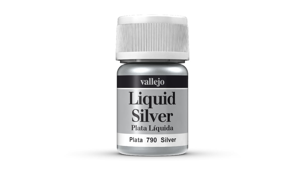 VALLEJO MODEL COLOUR METALLIC SILVER (ALCOHOL BASE) 35 ML