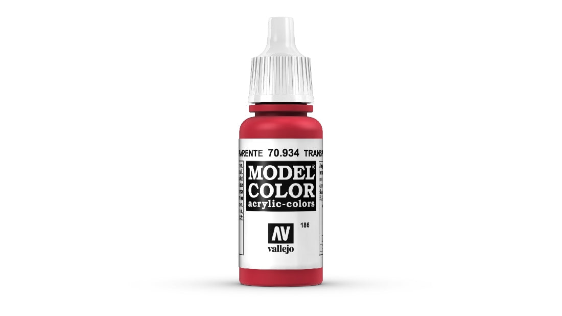 Vallejo Model Colour Transparent Red 17 Ml