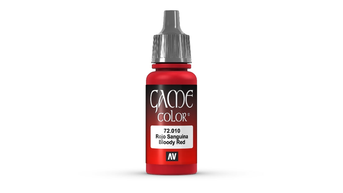 Vallejo Game Colour Bloody Red 18ml Acrylic Paint - New Formulation