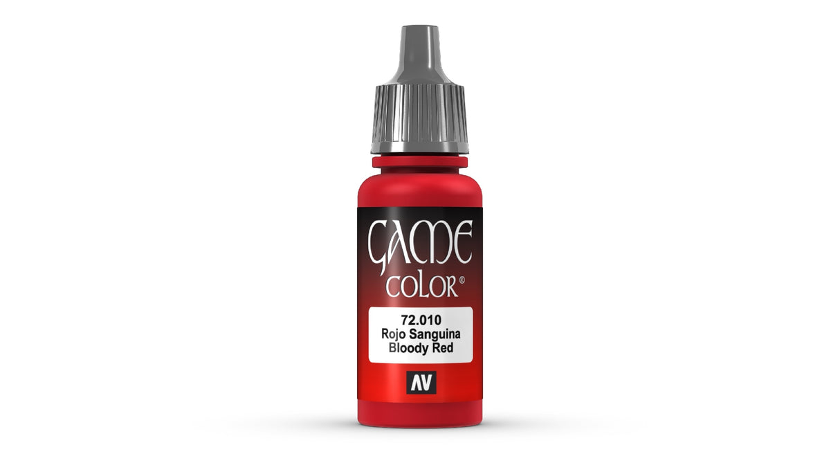 Vallejo Game Colour Bloody Red 18ml Acrylic Paint - New Formulation
