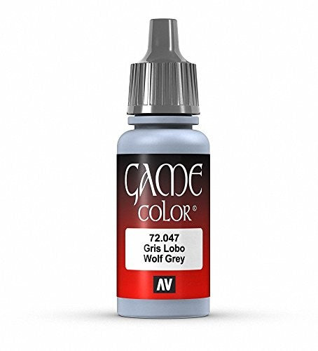 Vallejo Game Colour Wolf Grey 18ml Acrylic Paint - New Formulation