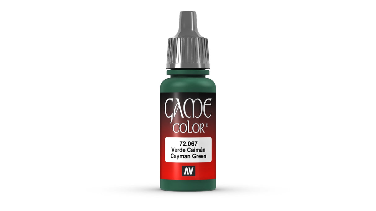 Vallejo Game Colour Cayman Green 18ml Acrylic Paint - New Formulation