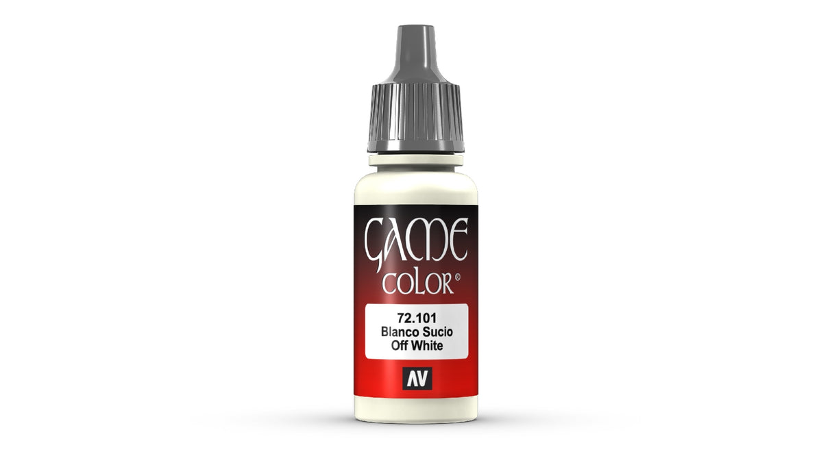 Vallejo Game Colour Off White 18ml Acrylic Paint - New Formulation
