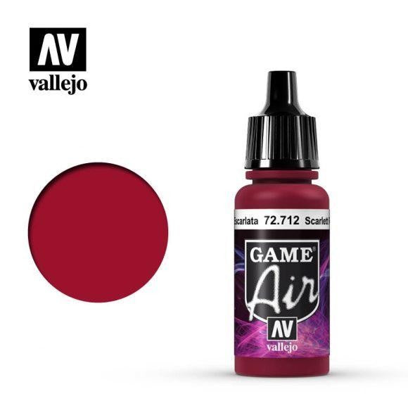 VALLEJO GAME AIR 72712 SCARLETT RED