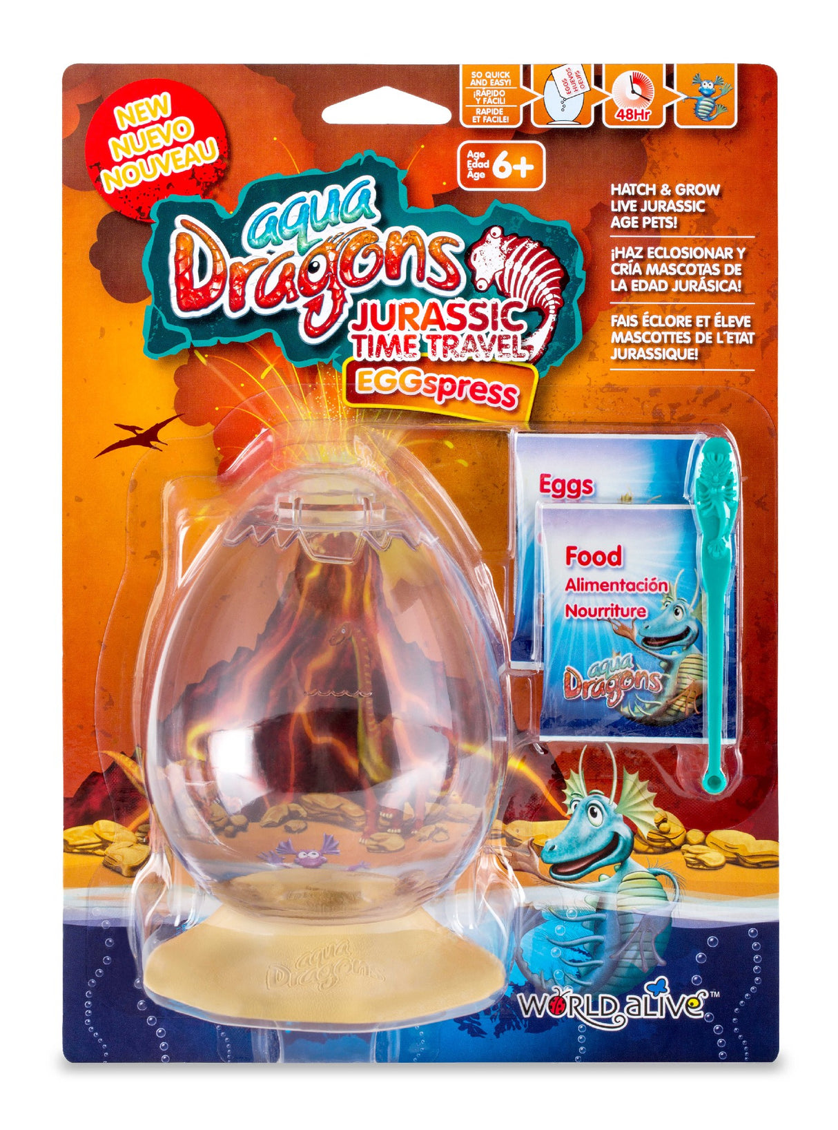 Aqua Dragons - Jurassic Eggspress Blister
