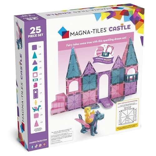 Magna Tiles Castle 25 Piece Set
