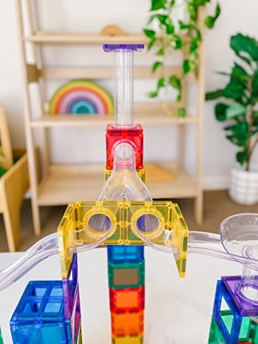 Connetix Tiles Rainbow Ball Run Pack 92 Pieces