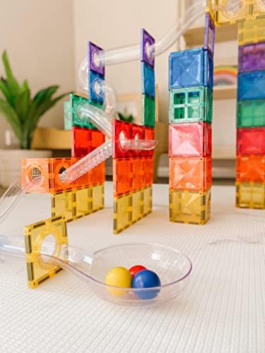 Connetix Tiles Rainbow Ball Run Pack 92 Pieces