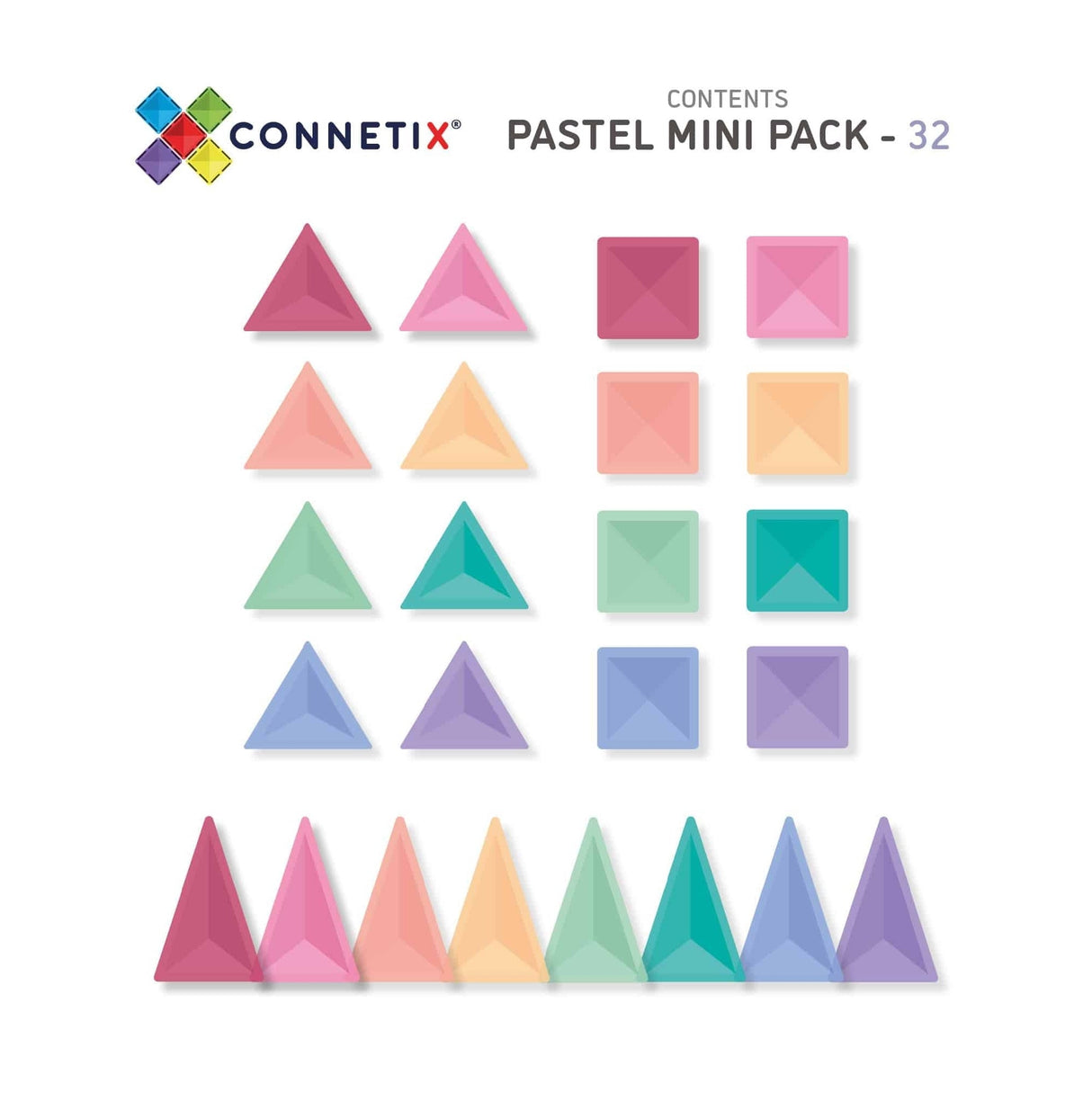CONNETIX TILES MINI PACK 32 PC