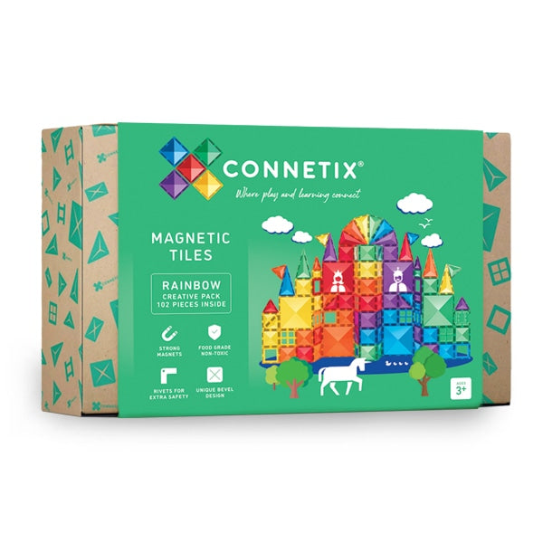 Connetix Tiles Rainbow Creative Pack 102pc