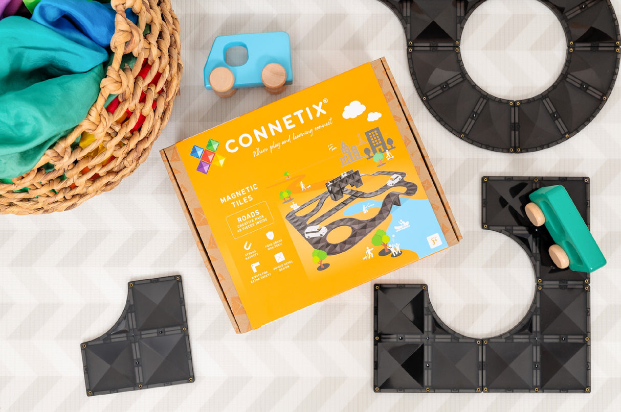 Connetix Tiles Creative Roads 48 Pc