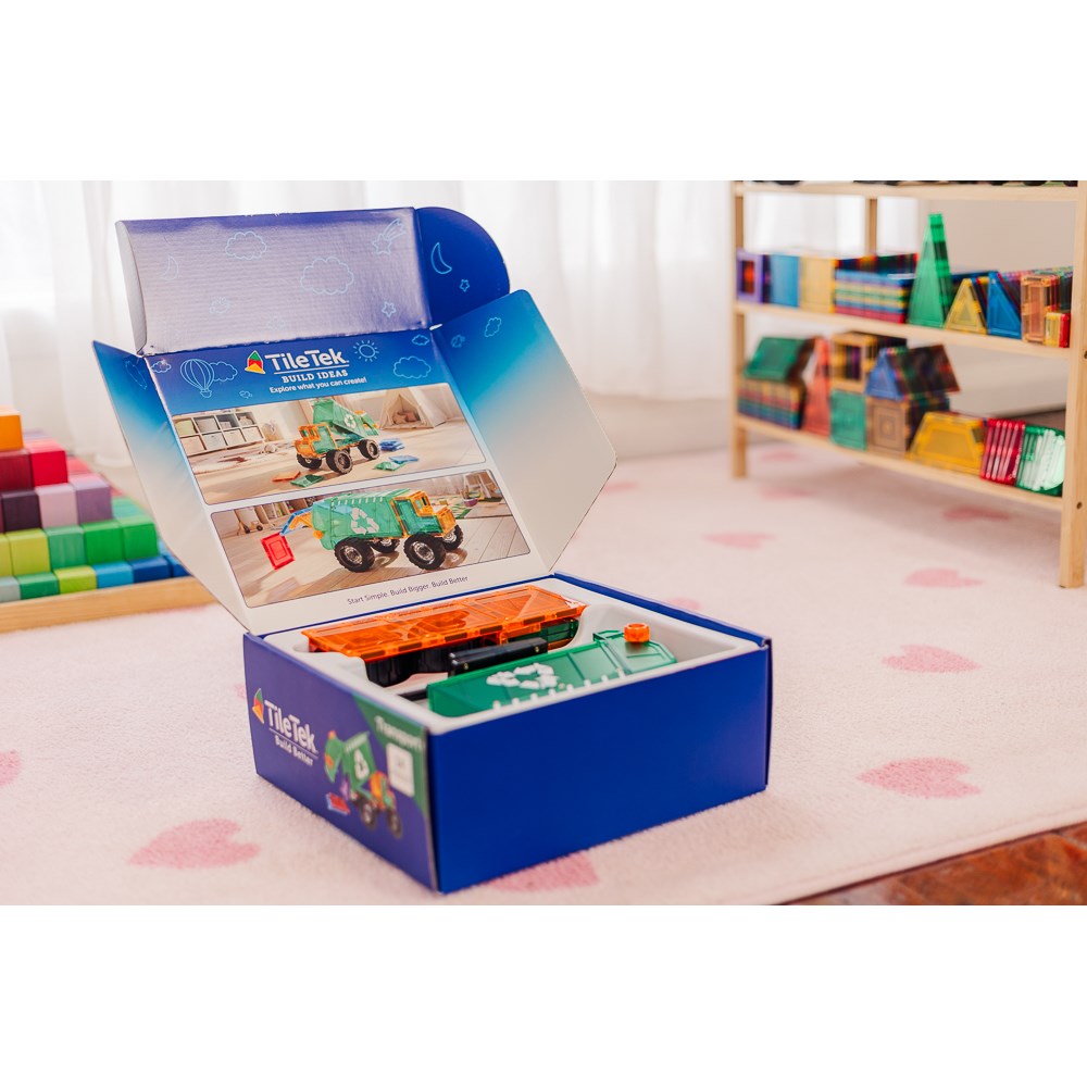 Tiletek - 14 Piece Mega Recycling Truck