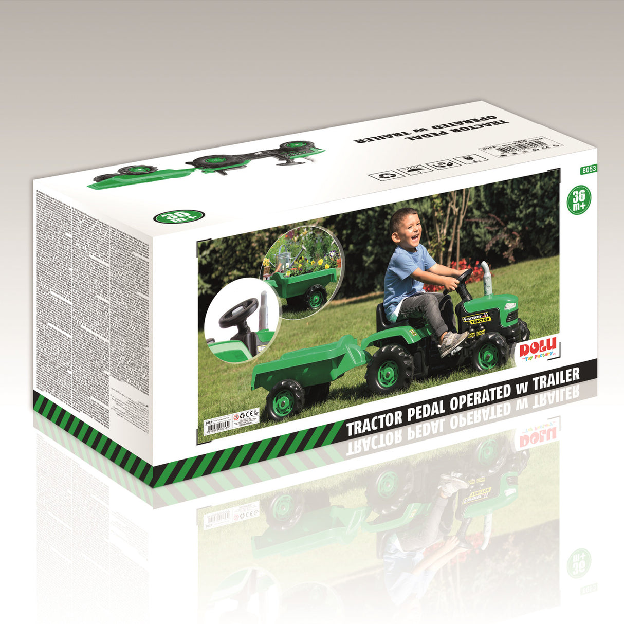 Pedal Tractor With Trailer