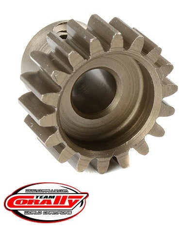 TEAM CORALLY - 32 DP PINOIN SHORT HARDEN STEEL 18 TEETH SHAFT DIA 5.MM