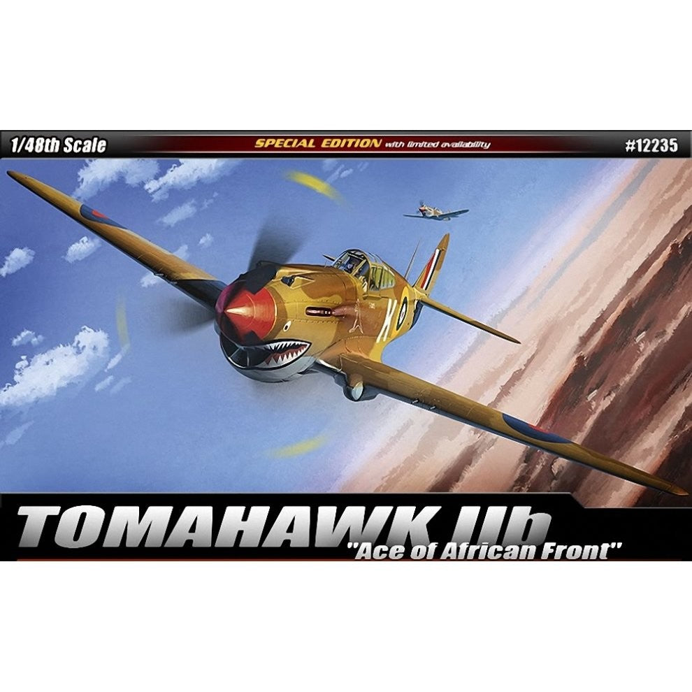 Academy 1/48 Tomahawk IIB Ace of African Front Limited Edition Reproduction 12235