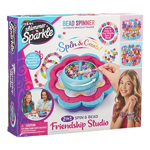 Shimmer 'n Sparkle 2 In 1 Spin And Bead Bracelet Studio