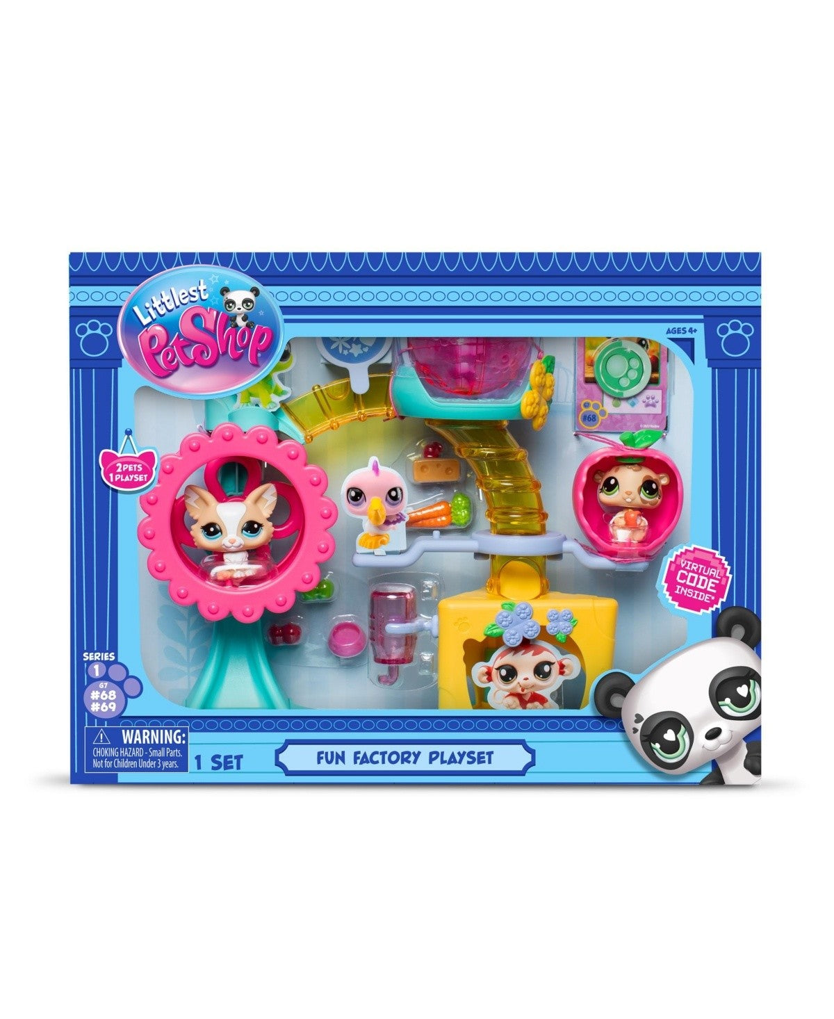 Littlest Pet Shop- Fun Factory Playground Playset