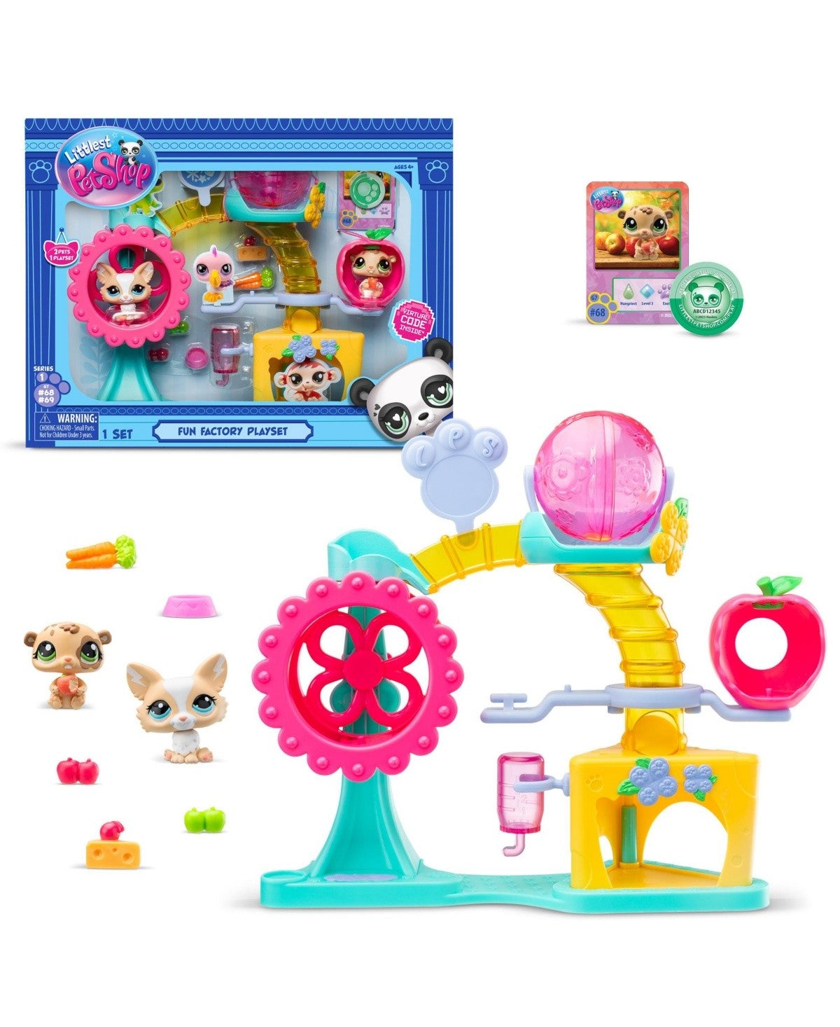 Littlest Pet Shop- Fun Factory Playground Playset