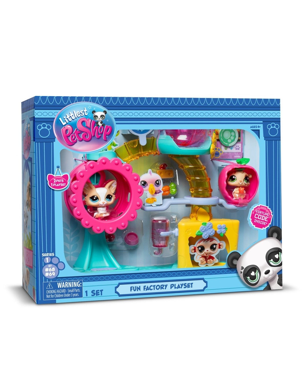 Littlest Pet Shop- Fun Factory Playground Playset