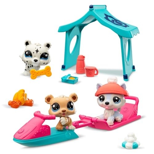 Littlest Pet Shop- Snowy Day Play Pack
