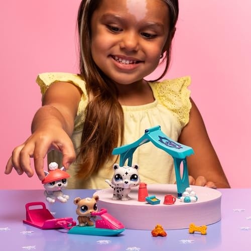 Littlest Pet Shop- Snowy Day Play Pack