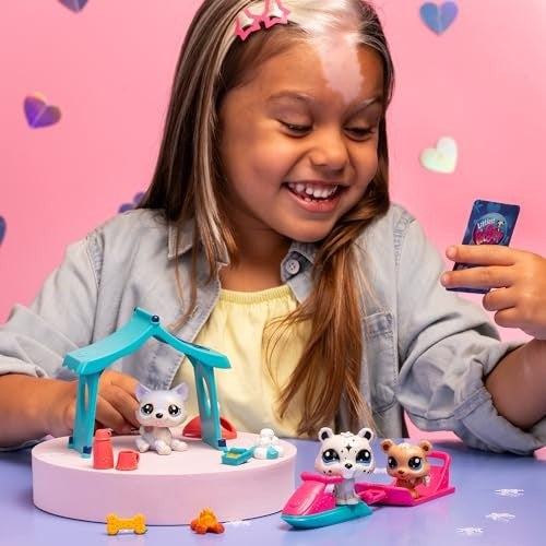 Littlest Pet Shop- Snowy Day Play Pack