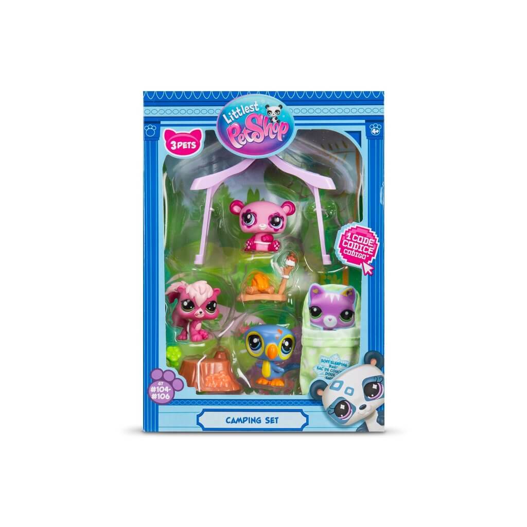 Littlest Pet Shop- Camping Play Pack