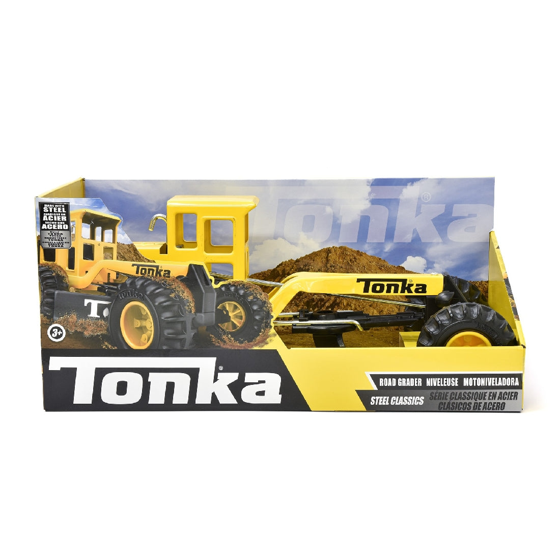 Tonka Steel Classics Road Grader