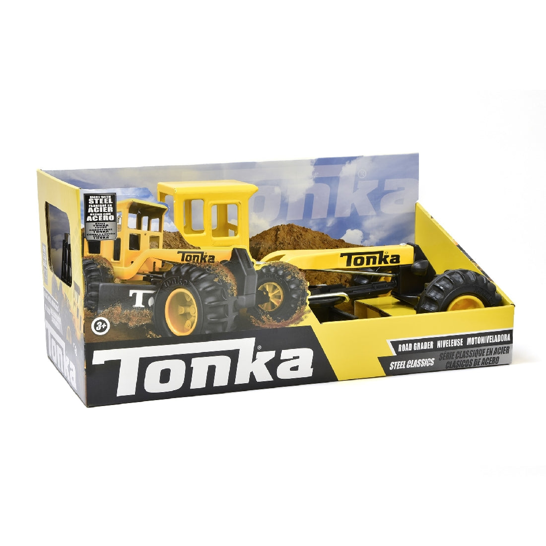 Tonka Steel Classics Road Grader