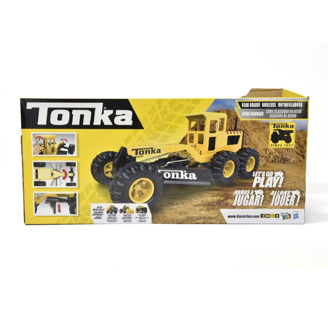 Tonka Steel Classics Road Grader