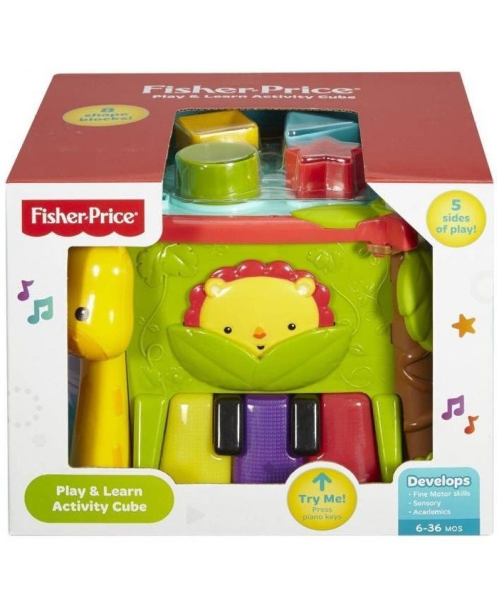 Fisher-Price Play & Learn Activity Cube 25x24x20cm