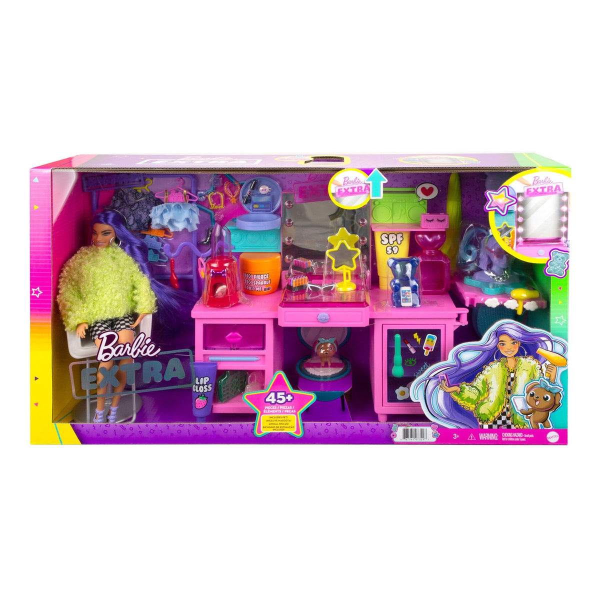 Barbie Extra Vanity Playset