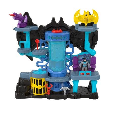 Imaginext Dc Super Friends Bat-tech Batcave Batman Figure Playset With Lights & Sounds