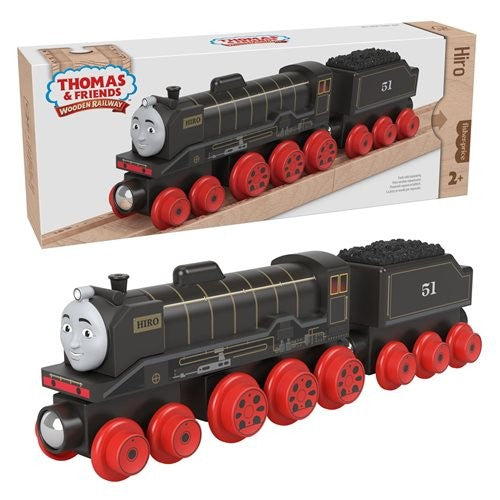 Fisher-price Thomas & Friends Wooden Railway Hiro Engine And Coal-car
