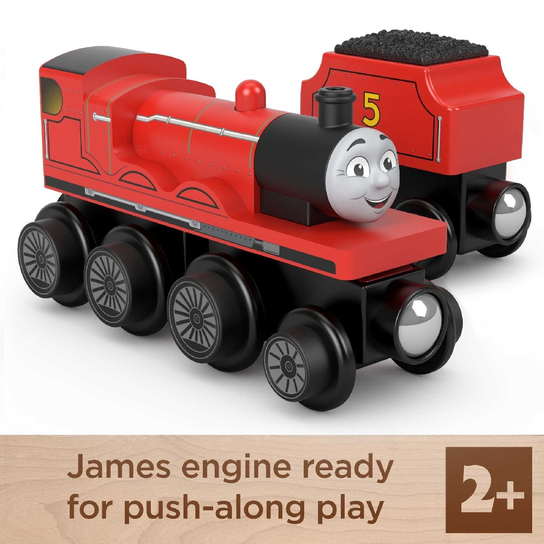 Thomas & Friends Wooden James Engine And Coal-car