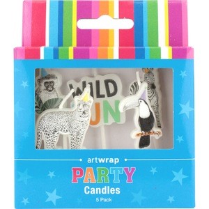 Jungle Candles 5pk