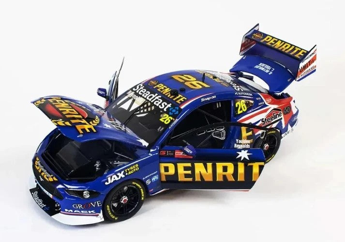 Biante 1/18 Ford Mustang Gt Reynolds / Youlden #26 2021 Repco Bathurst 1000